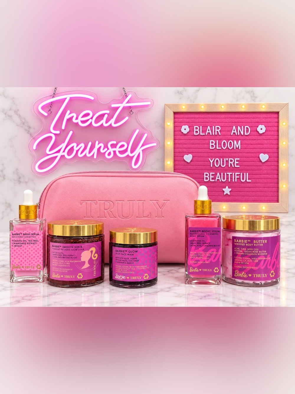 Truly Beauty Barbie Bundle with EXTRA Barbie Glow Jelly Face Mask! DISCONTINUED